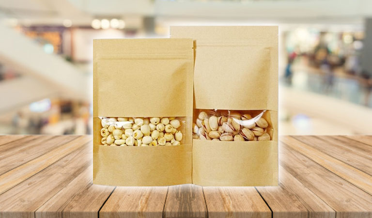 Brown Kraft Paper Pouch